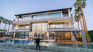 Inside a $40M Dubai Mega Mansion With an Underwater Garage