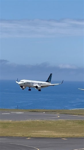 Landing ✈️ Airbus A320 neo Azores Airlines in Ponta Delgada Sao Miguel Azores Portugal 🇵🇹 25.05.2026