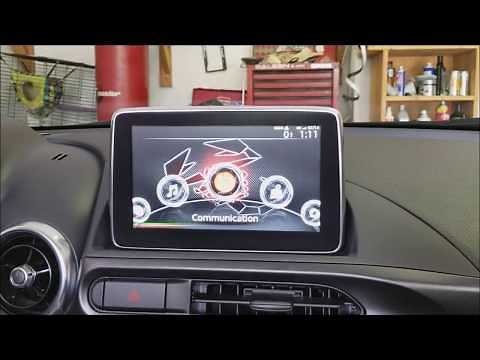 2017 124 Spider Infotainment Tweaks Tutorial