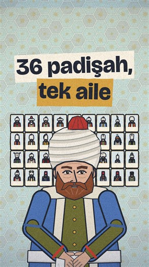 3 dakikada 36 Osmanlı padişahı, 600 yıl, tek aile #tarih #osmanlı #keşfet