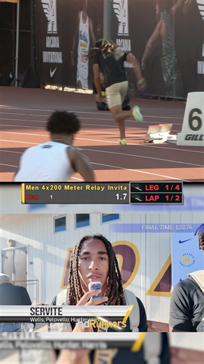 SERVITE WON’T STOP!🔥hear how they broke the Arcadia Invite all time record for the 4x200 relay!!