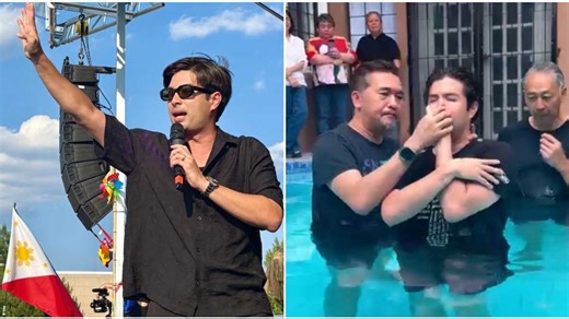 Joross Gamboa shares video of baptism, reflects on his faith journey