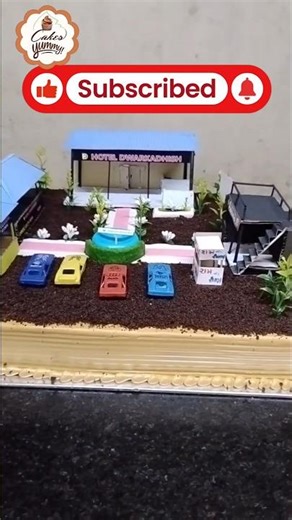 3D cake design #shorts #shortvideo #cake