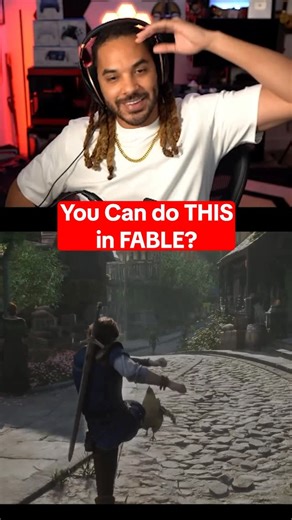 Tyler Robinson on Instagram: "Fable gameplay reveal actually looks so fun! But will it be hype or will the woke crowd destroy it? From Xbox developer direct 2026! @fablegame @xbox #fablegamw #fable #xbox #gaming #reacts"