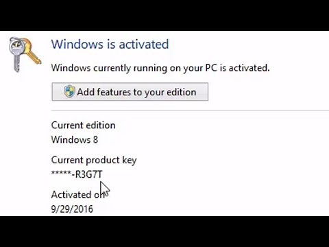 How to Find Windows 10/8/7 Product Key /CD Key for FREE