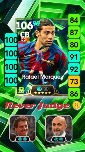 New Rafael Marquez max level best training guide in efootball #pes #shorts #shortsviral #shortvideo