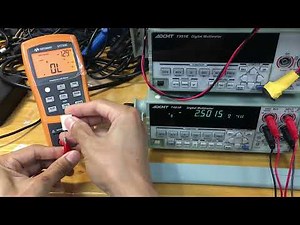 Resistance Measurement [Keysight U1733C VS. ADCMT 7461P 4-Wire DCR]