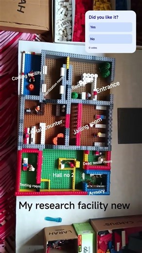 My lego research facility! #lego