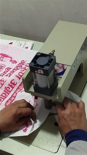 Bag printing machine + Loop machine puch this bag #viral #trend #trendingshorts #bag