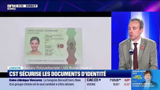 Cosimo Prete (Crime Science Technology) : CST sécurise les documents d'identité - 22/10