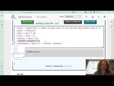 Lecture 3: Input Compute Output