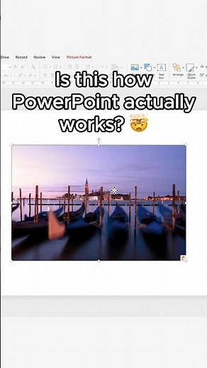 Creative Image Slideshow in PowerPoint 😮‍💨✨ #powerpoint