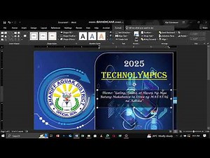 2025 Technolympics Card Invitation Tutorial