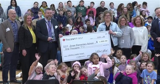 Walker's Zinser Elementary earns early literacy recognition award