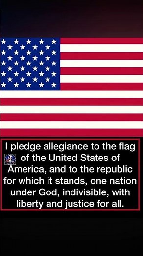 🇺🇸 Pledge of Allegiance | A Symbol of Unity, Freedom & Justice for All