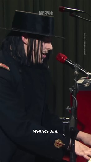 The White Stripes stripped down 🎸 2025 Inductees Jack and Meg White recorded this intimate take on "Forever For Her (Is Over For Me)" inside London’s Maida Vale Studios in 2005. Captured during the From the Basement sessions, it’s The White Stripes at their most raw and unstoppable. Jack White later reflected: “It was beautifully filmed, and the sound quality makes a performance on a regular TV show sound like a wax cylinder recording.” See the White Stripes get inducted into the Rock Hall on N