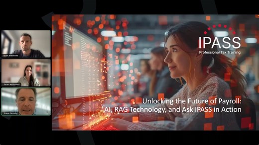 IPASS Webinar - Wages Wisdom 8 - Unlocking the Future of Payroll_ AI, RAG Technology, and Ask IPASS in Action