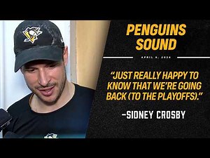 Sidney Crosby, Penguins React to Clinching First Playoff Berth Since 2022