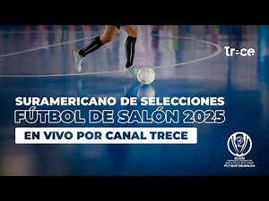 🔴 EN VIVO | Semifinal | Suramericano de Selecciones Fútbol de Salón 2025 | Canal Trece