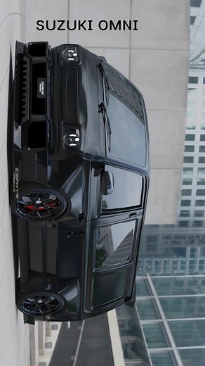 Modified Maruti Suzuki Omni: Black Version Insights