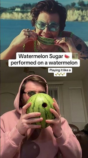 Watermelon Sugar #harrystyles #watermelonsugar #parody #trumpet #musicchallenge #funny #musicmemes