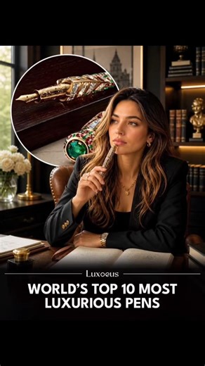 World's Top 10 Most Luxurious Pens 🖋️
