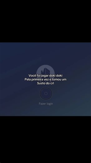 Susto ao Jogar Doki Doki Literature Club pela Primeira Vez