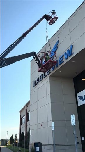 New Eagleview sign! #Eagleview #InsightIsPower#AerialImagery#ImageryIntelligence