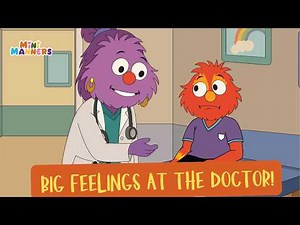 Kids Scared of the Doctor? Cartoon for Kids About Being Brave at the Doctor's Office or Hospital