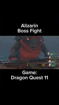 Alizarin Boss Fight (Dragon Quest 11) #boss #bossfight #dragonquest #rpg #jrpg #dragonquest #gaming