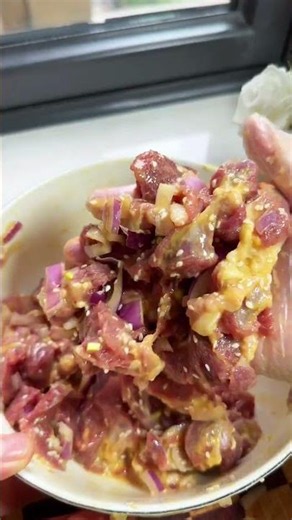 羊肉串，空气炸锅也能做，10分钟搞定，比烧烤摊还香#新疆美食#羊肉串#空气炸锅美食#睡姑娘在南宁#懒人食谱 #chinesefood #cooking #cook #delicious