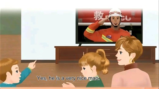 2025版人教英语四上Unit4 Helping in the community A talk AI动画视频