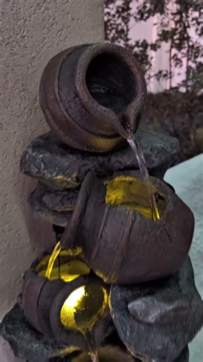 Can’t Stop Watching This 🌞 Outsunny Solar Water Fountain ASMR 💦