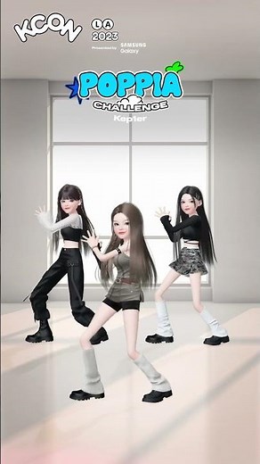 POPPIA CHALLENGE by Kep1er 💚 | KCON LA 2023 x ZEPETO