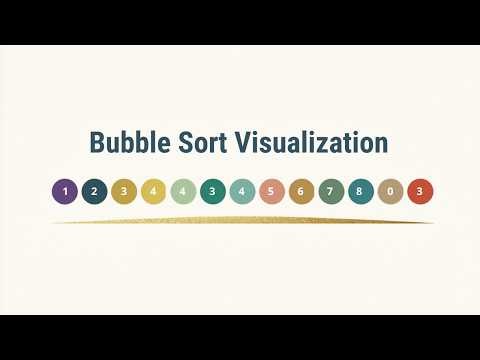 Bubble Sort Visualization
