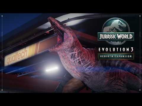 Jurassic World Evolution 3: Rebirth Expansion - Announce Trailer