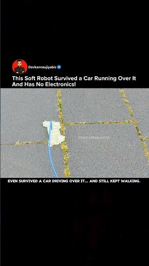 3D-Printed Pneumatic Modules Control Soft Robots Without Electronics #robot #tech #shorts #invention