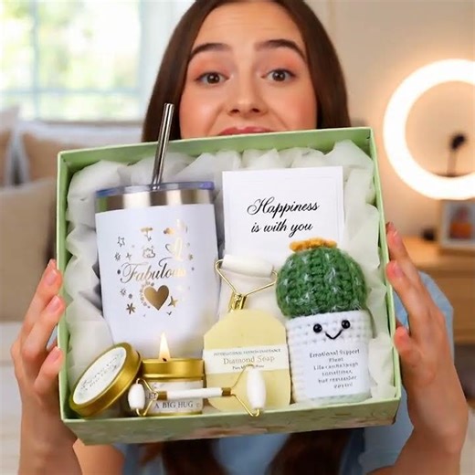 Spa Gift Basket 11 Piece Self Care Set