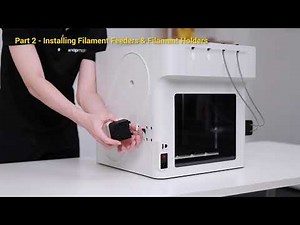 Snapmaker U1 V2.0 Guide: Detailed Unboxing, Assembly and Cable Connection