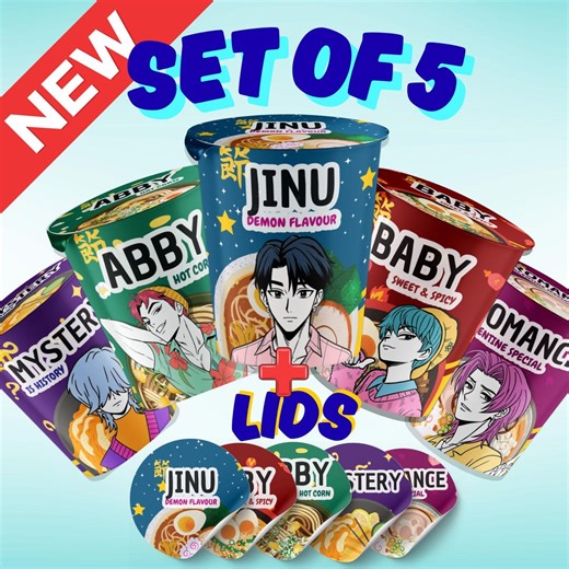 Kpop Demon Hunters, Cup Noodle Labels Ramyeon, Kpop Saja Boys Cup Noodles, Cosplay Party Huntrix Ramen, Kpop Party, Printable Pack Jinu Cup - Etsy