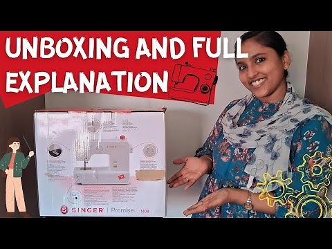 Singer Promise 1408: The Perfect Sewing Machine for Beginners? Unboxing and Demo of the Easy Stitch