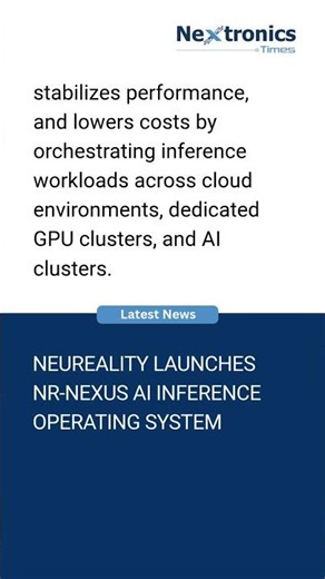 NR-NEXUS Explained | NeuReality’s AI Token Factory Platform #technews #news #ai #latestnews