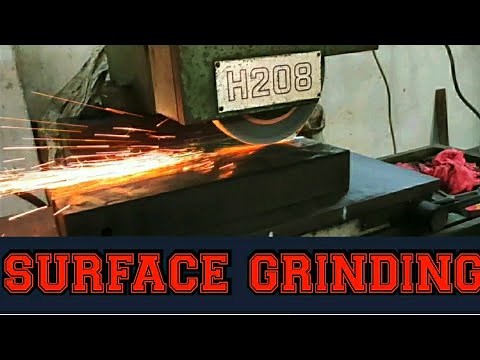 SURFACE GRINDING || how to do surface grinding..? || how does surface grinding work..?