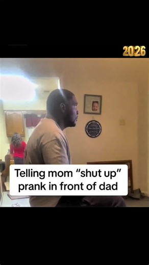 Shut Up Mom Prank On Dad #funny