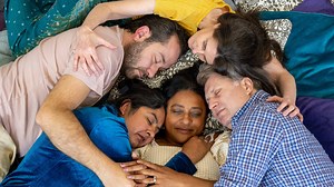 "I'm a professional cuddle - I charge £200 for a 'cuddle puddle' with 10 strangers"