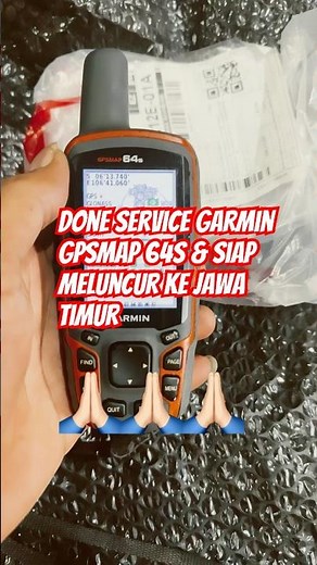 Done service garmin gpsmap 64s