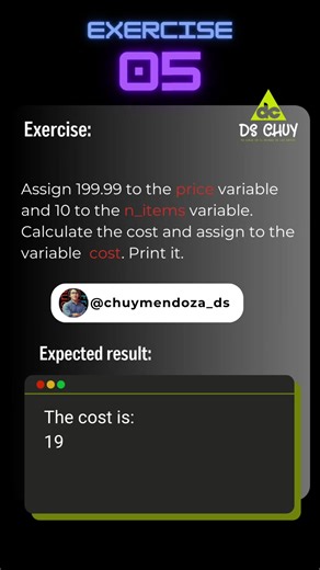 🐍💻 Get ready to dive into the world of Python with Py Exercises 05! 🚀💡 Are you ready to unlock the power of this versatile programming language? In this exciting series, we'll tackle Python exercises that will sharpen your coding skills, expand your knowledge, and ignite your passion for programming! 🤓💪 From beginner-friendly challenges to advanced puzzles, Py Exercises 01 is your one-stop destination for honing your Python prowess. 🧩🔍 Join us on this coding adventure as we unravel the m