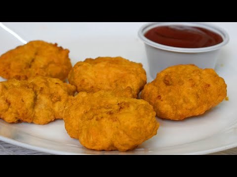 Homemade Chicken McNuggets /McDonald's Chicken Nuggets Recipe by lively cooking