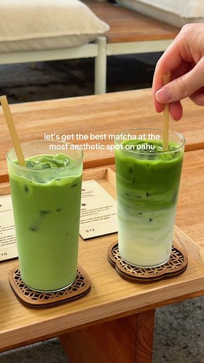 Enjoy Ceremonial Grade Matcha Lattes in Kailua