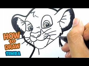 How to Draw Lion King | Drawing Simba